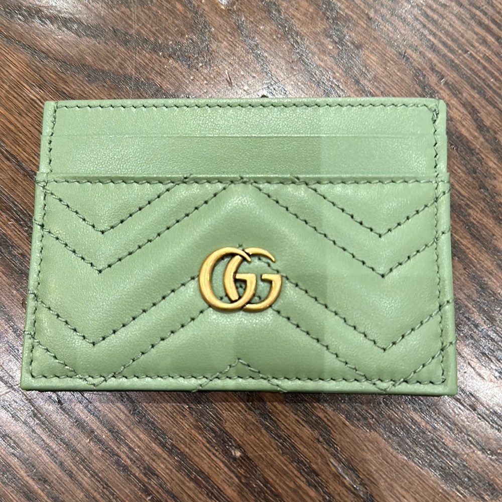 Gucci Green Card Wallet